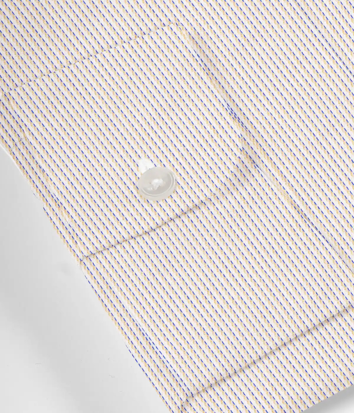 Cream Pinstripe Giza Shirt-1