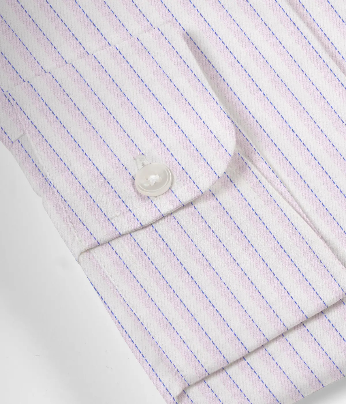 White Pink Stripes Shirt-1