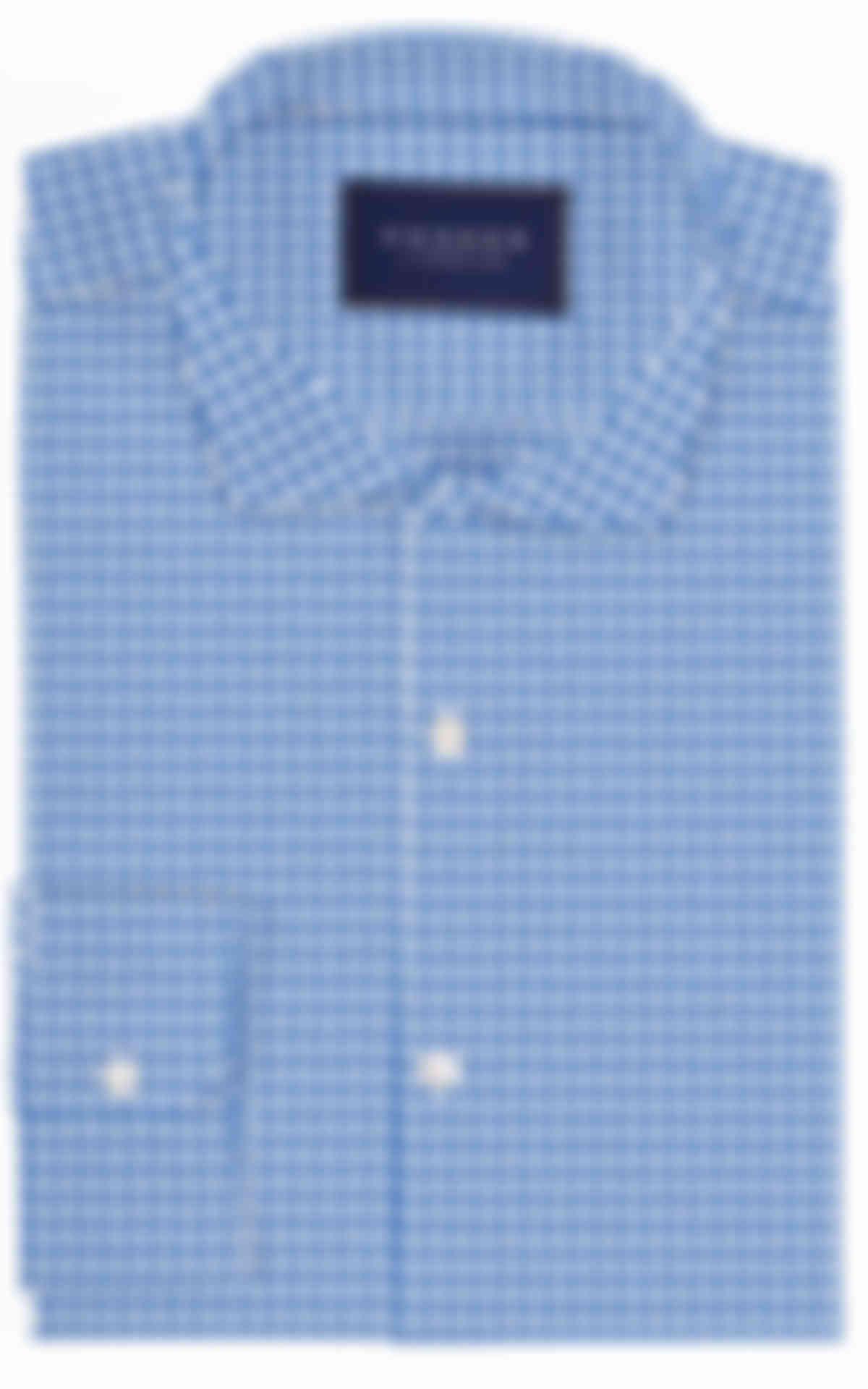 Blue Bold Checks Shirt -image