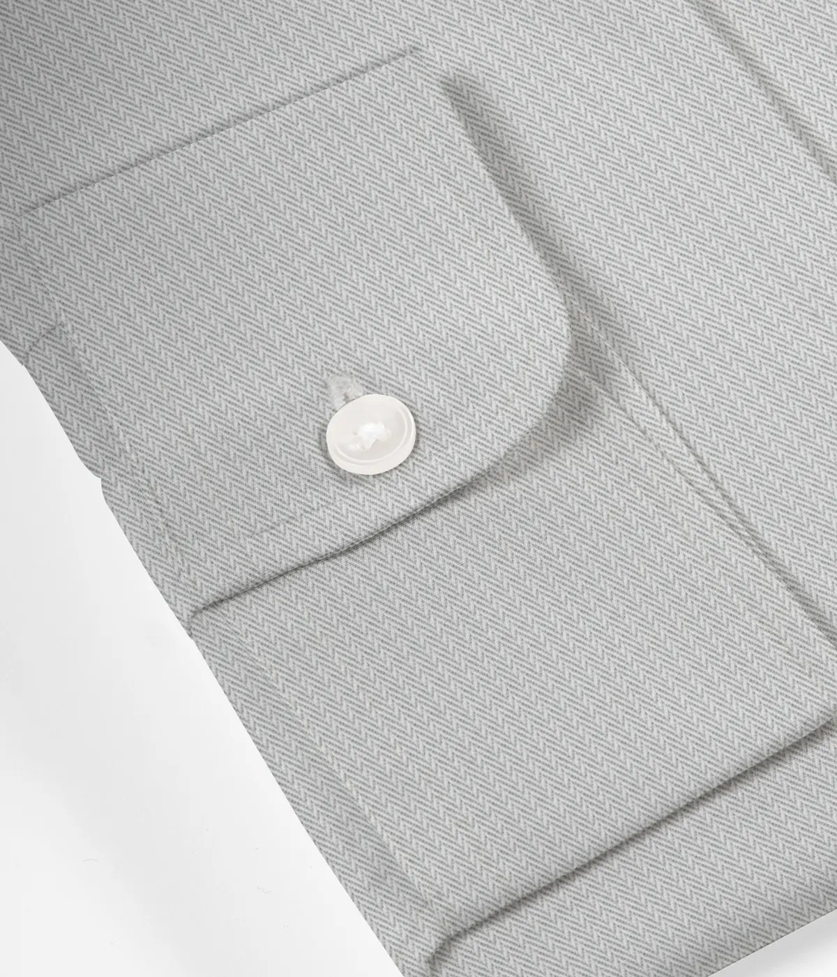 Grey Herringbone Shirt-1