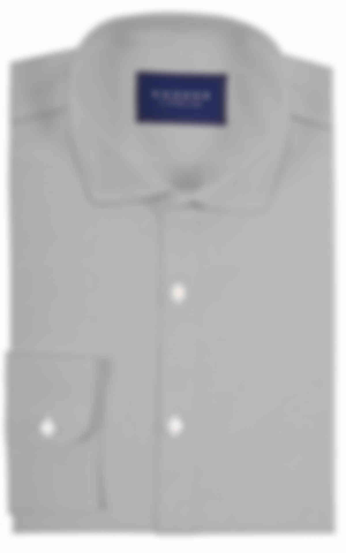 Grey Herringbone Shirt -image