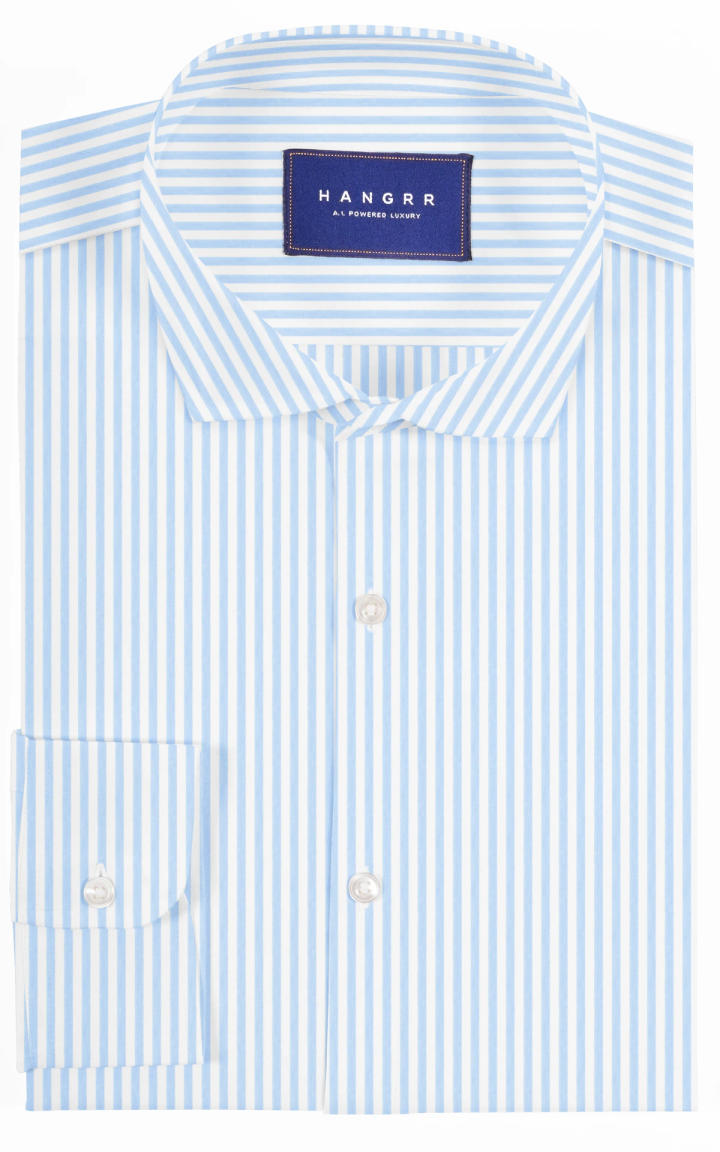 Sky Blue Stripes Shirt -image