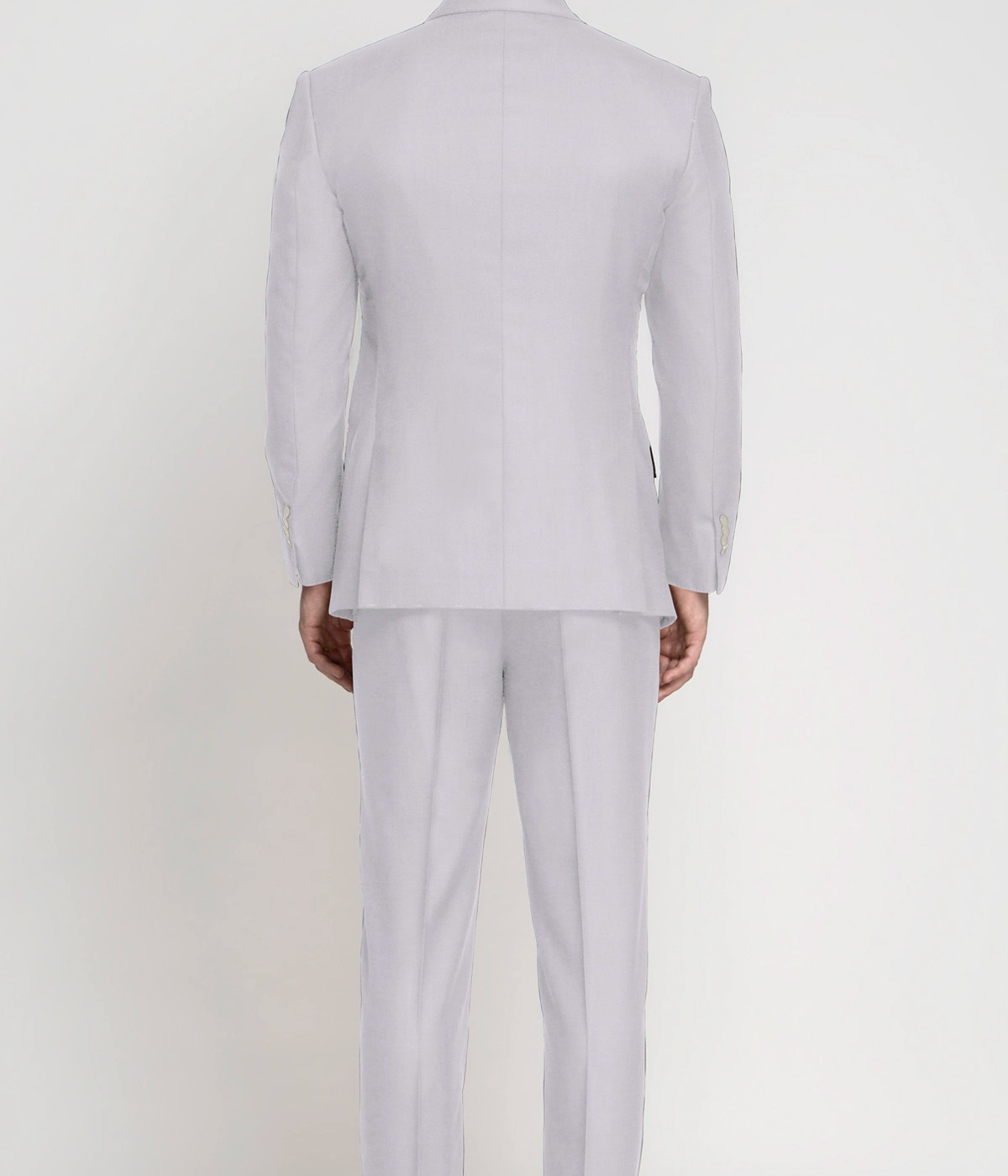Pastel Lavender Wool Suit- view-1