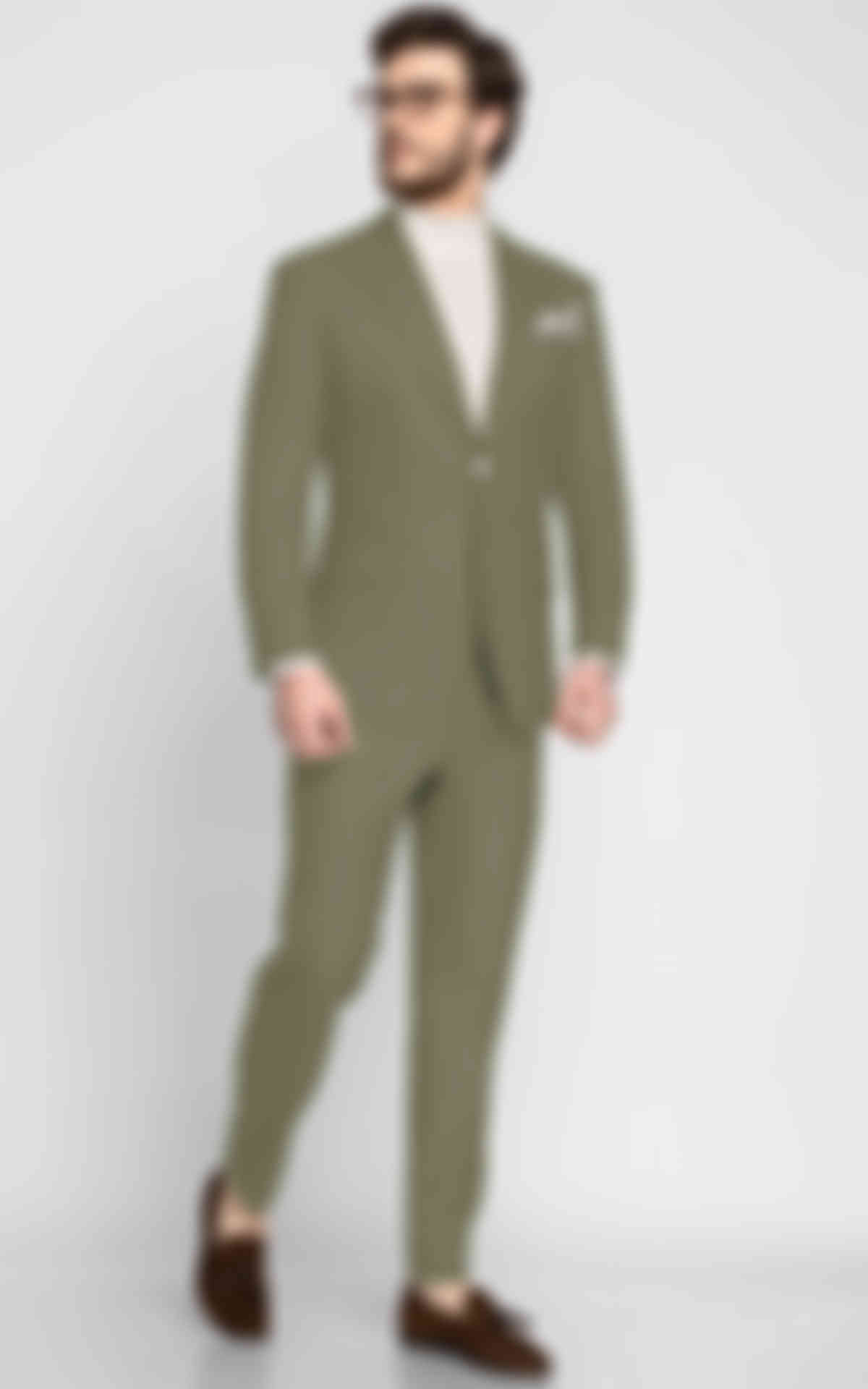 Forest Sage Wool Suit image