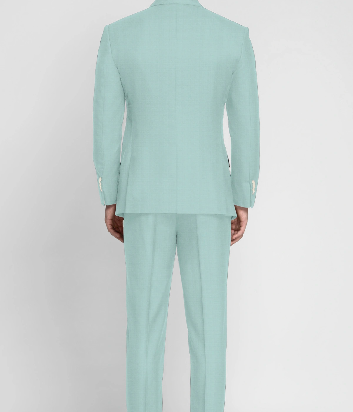 Mint Green Wool Suit- view-1