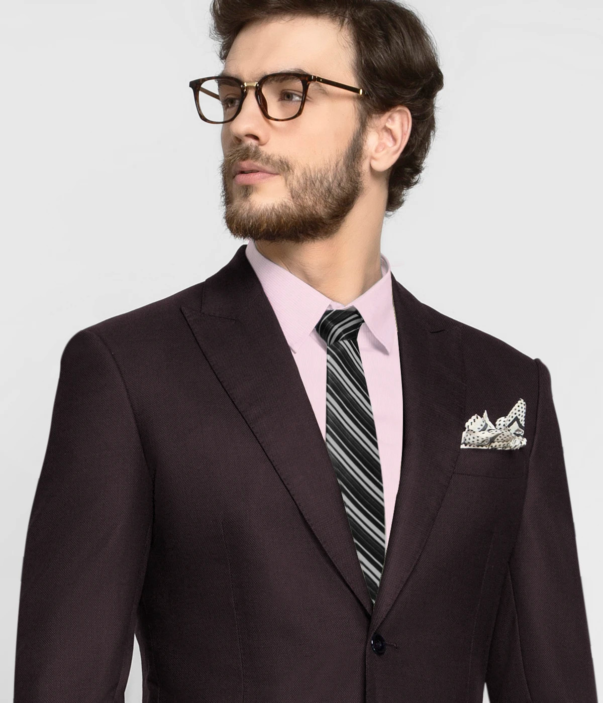 Spanish Wine Wool Blazer-1