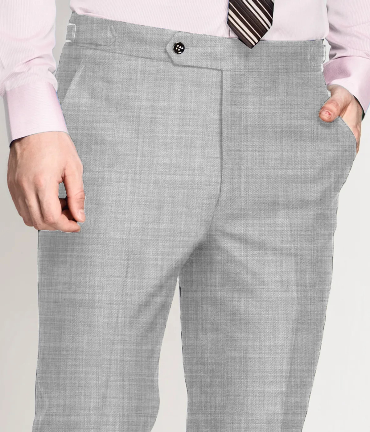 Light Grey Shark Pants-1