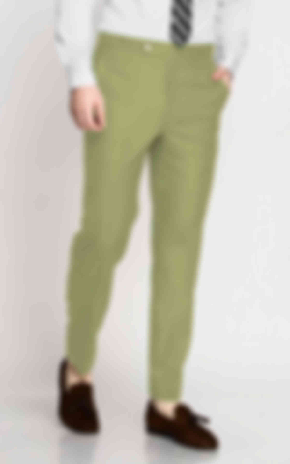 Light Green Wool Pants