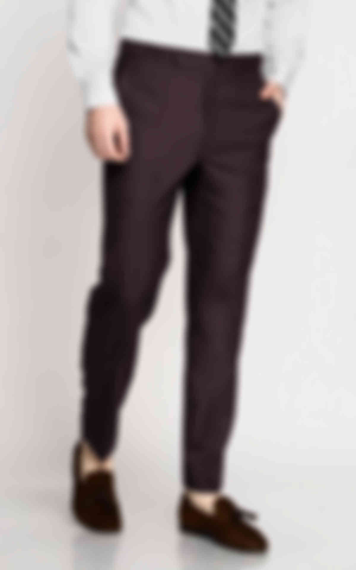 Spanish Wine Wool Pants