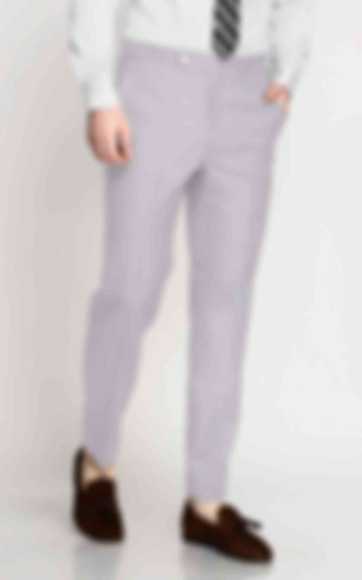 Pastel Lavender Wool Pants image