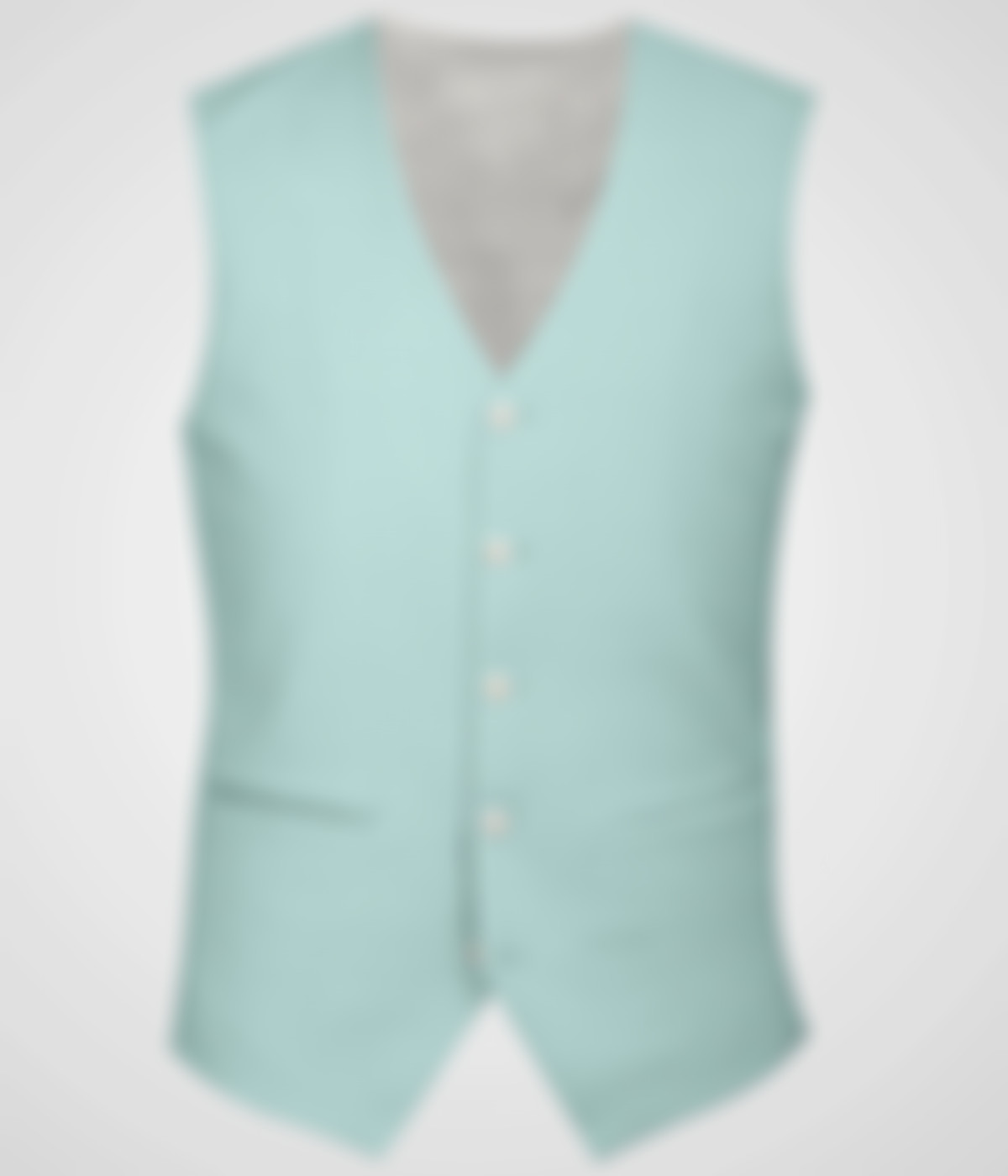 Mint Green Wool Vest-1