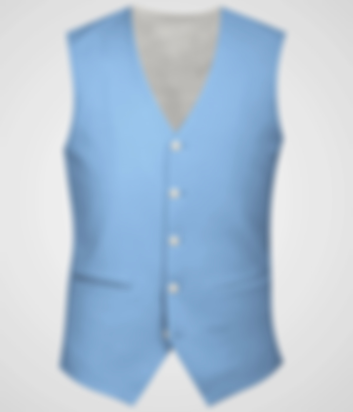 Light Blue Wool Vest-1