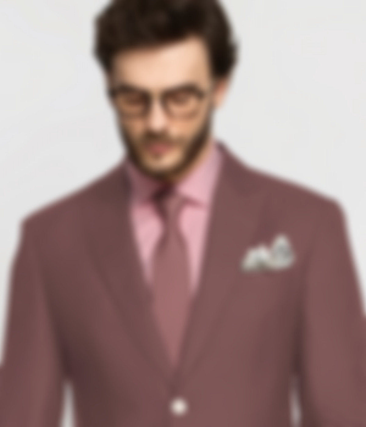 Mauve Pink Pure Wool Suit-1