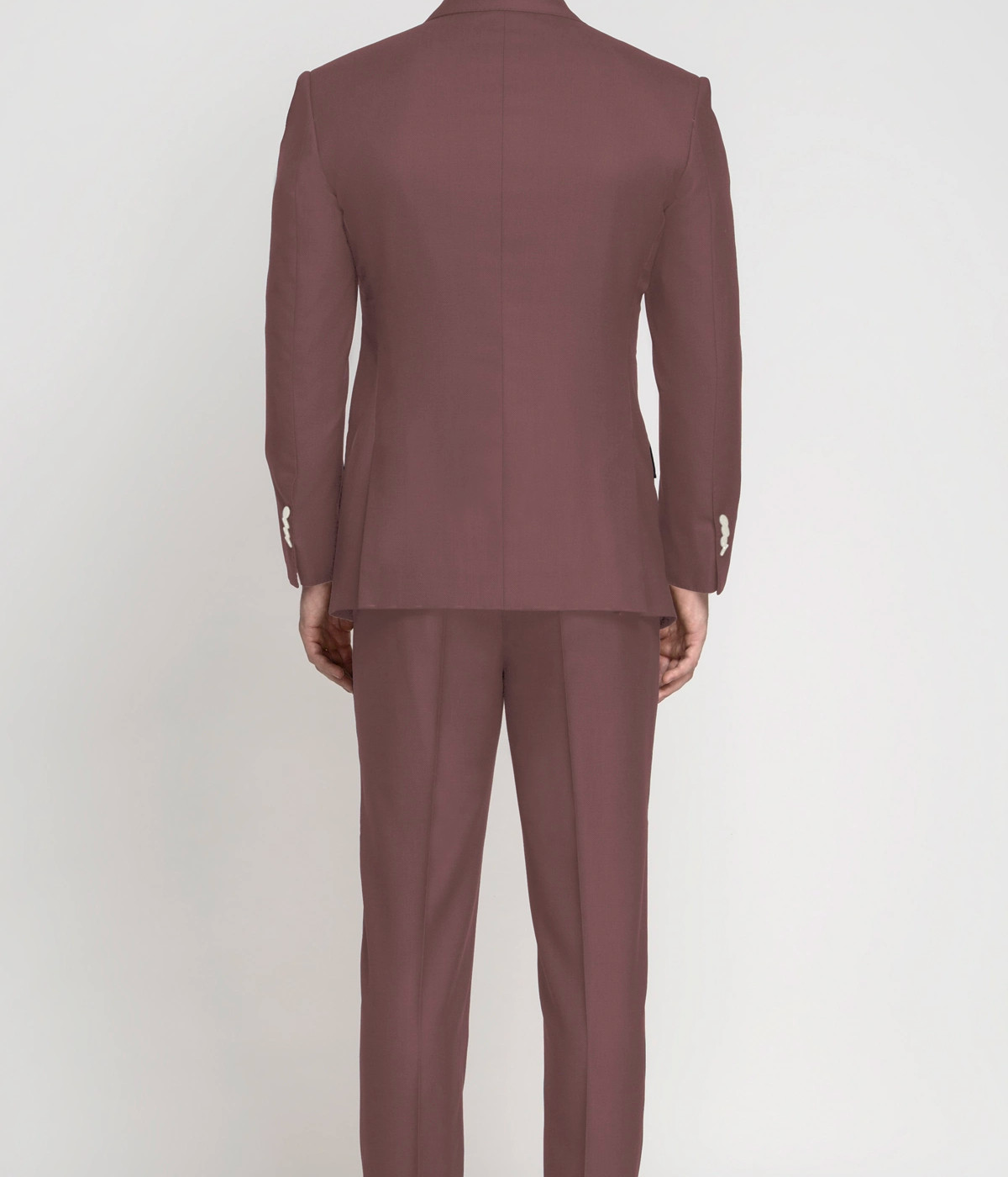 Mauve Pink Pure Wool Suit- view-1