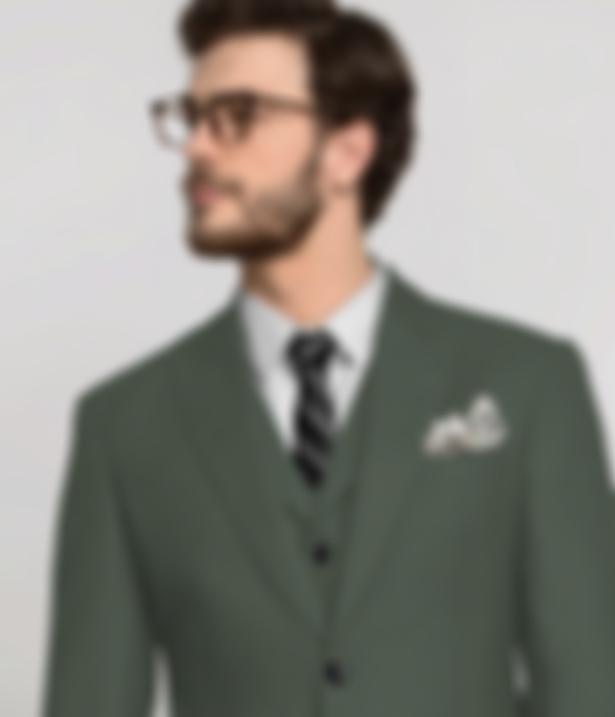 Sage Green Pure Wool Suit-1