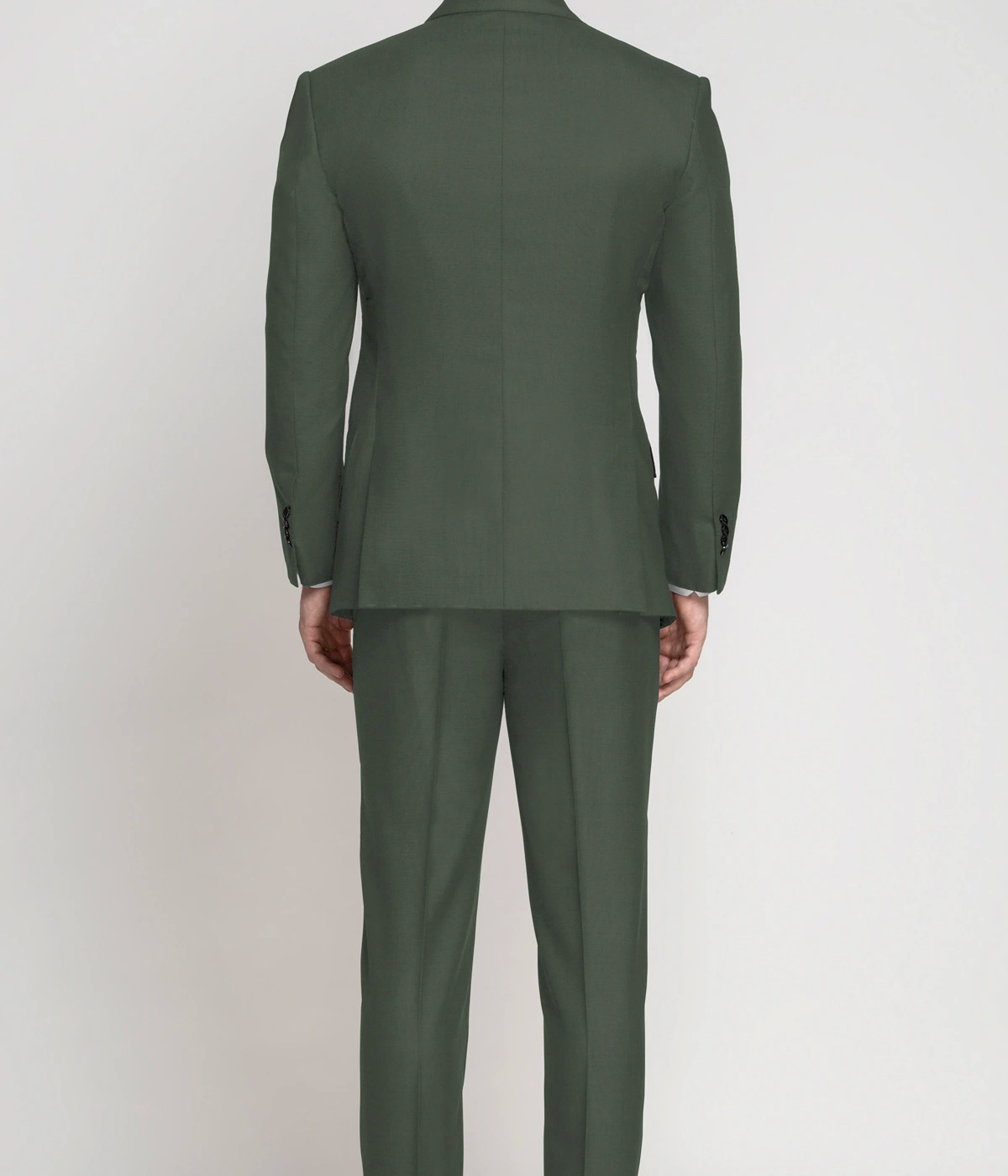 Sage Green Pure Wool Suit- view-1