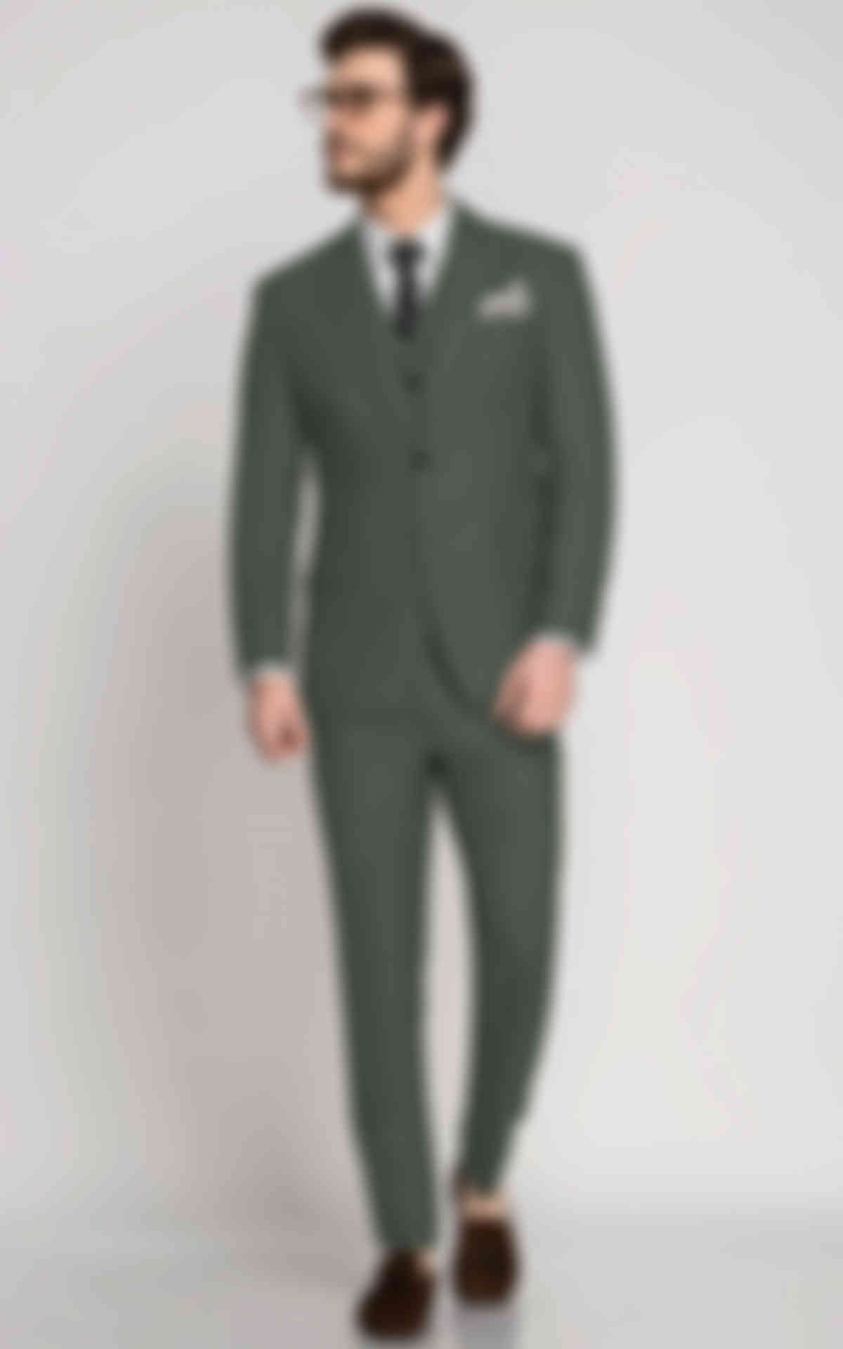 Sage Green Pure Wool Suit