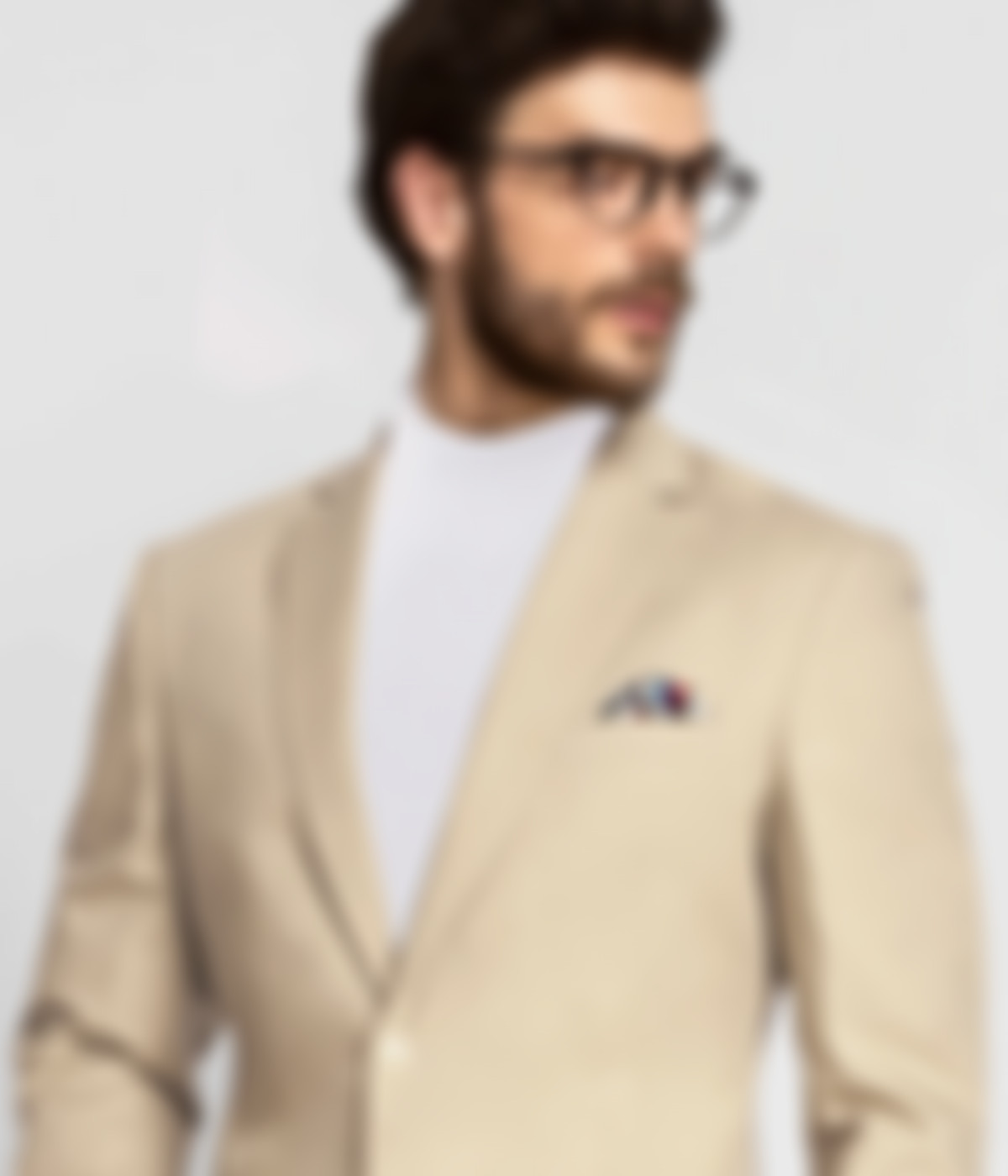 Khaki Cream Cotton Suit-1