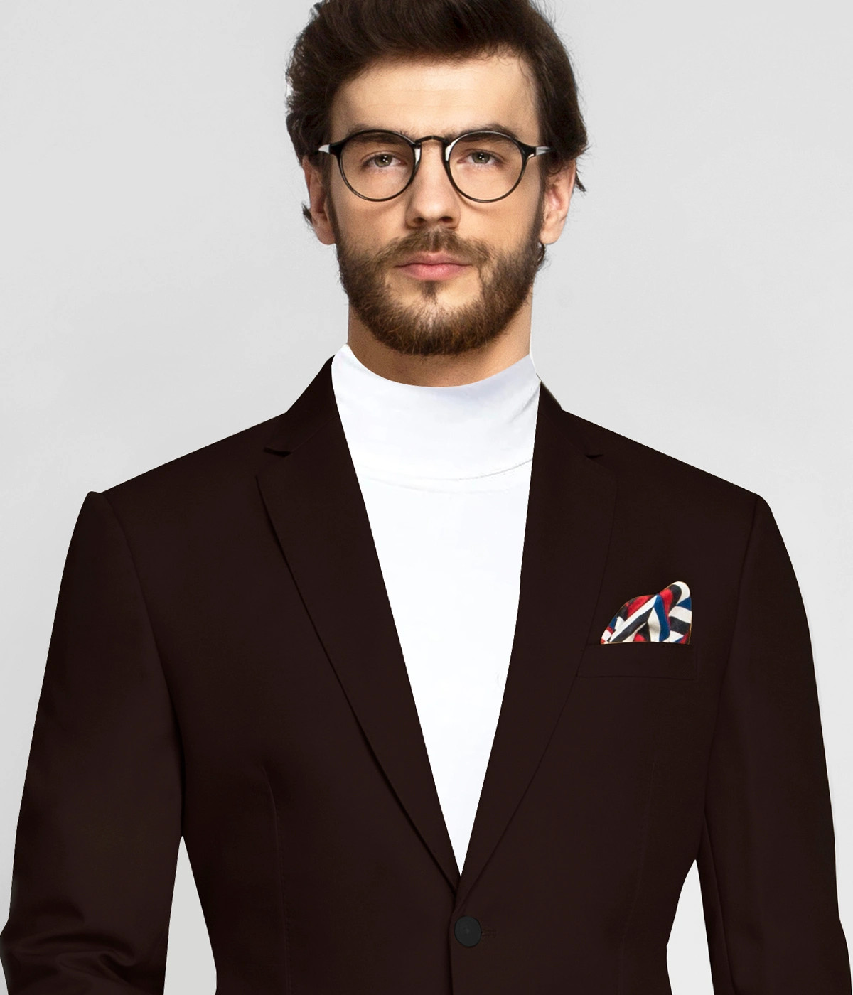 Army Brown Khaki Cotton Suit-1