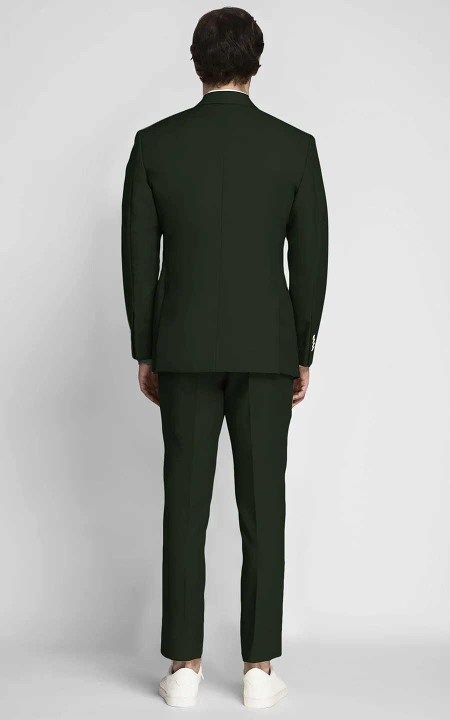 Relaxed Fit Linen suit trousers  Light khaki green  Men  HM IN