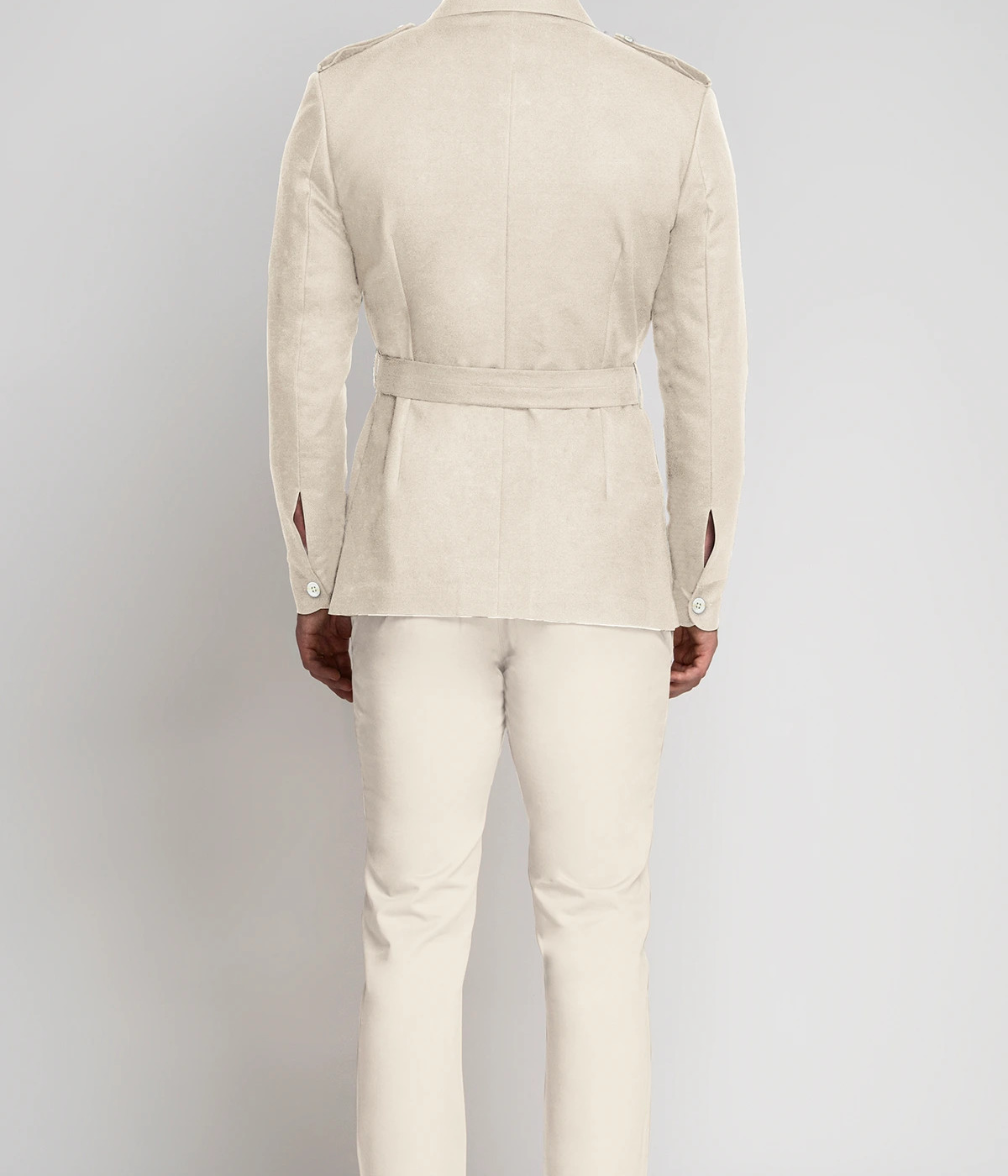 Colonial Beige Military Suit- view-1