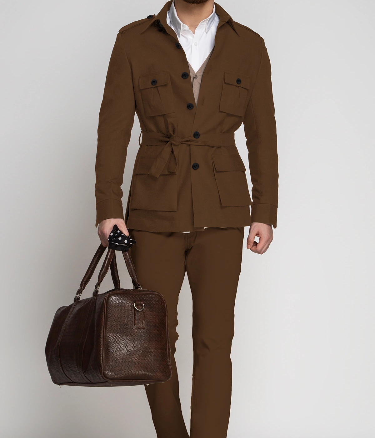 Simpson Brown Military Suit- view-2
