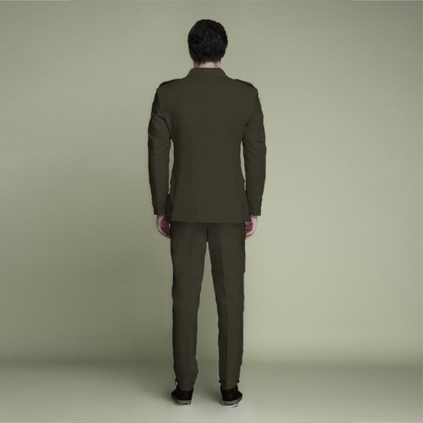 Taupe Green Leisure Suit-mbview-2