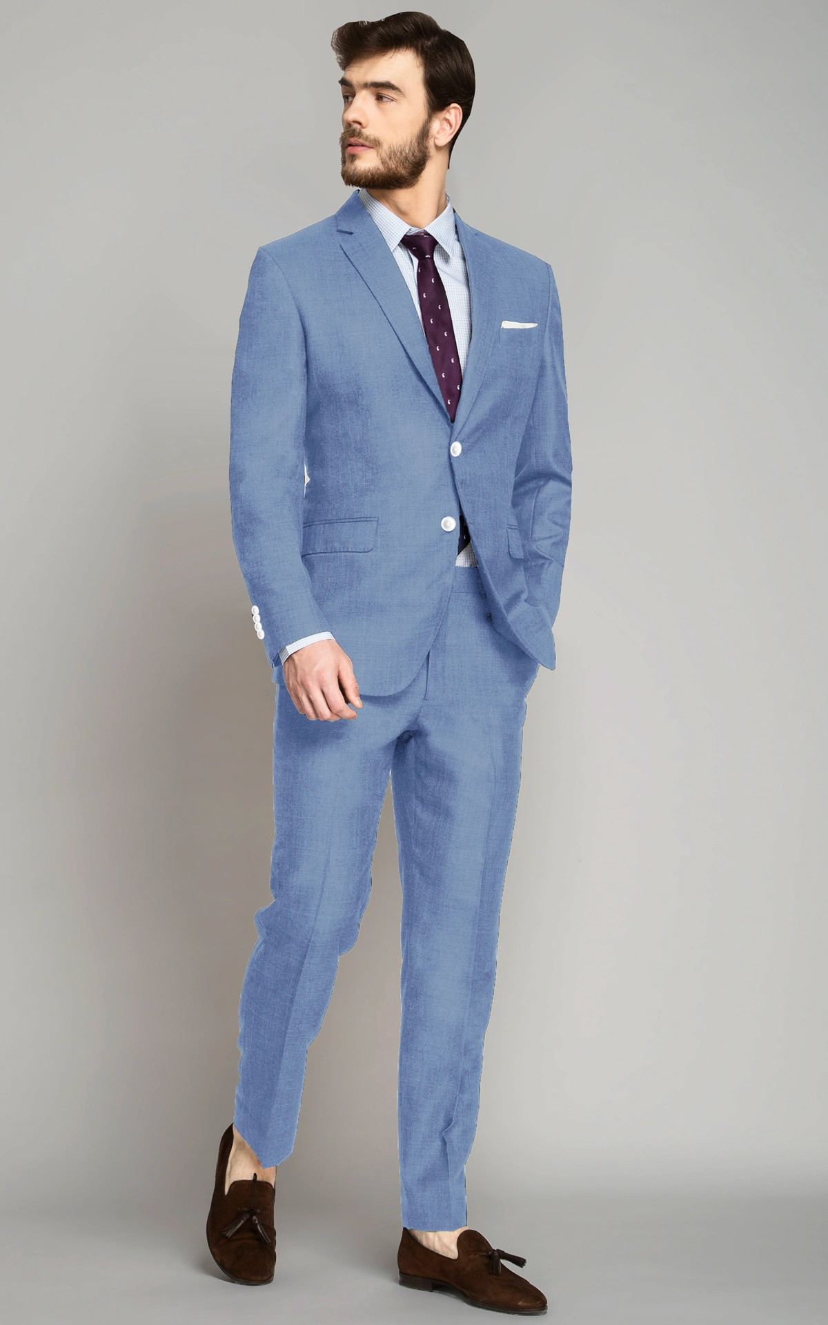 Florence Light Blue Suit