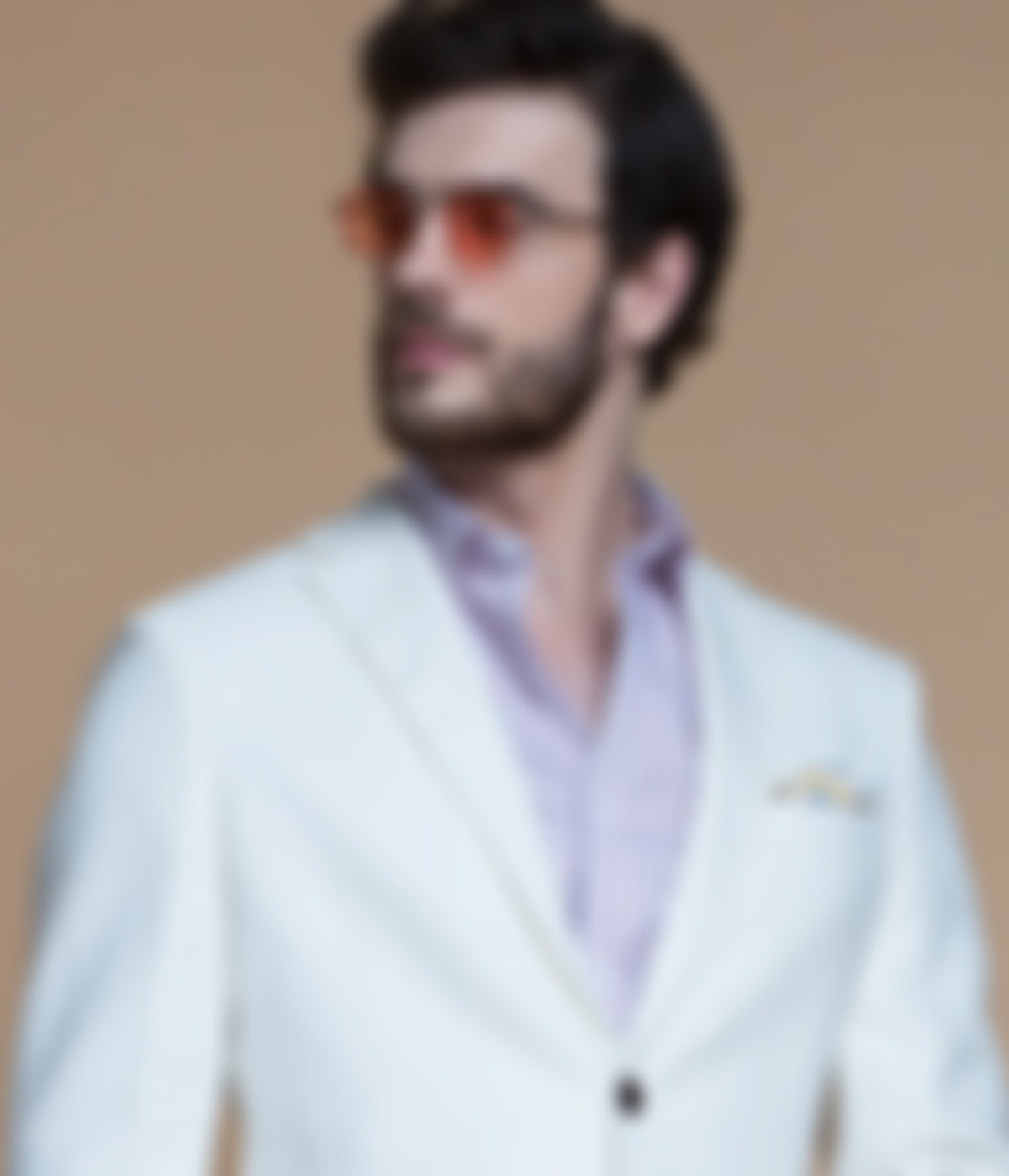 Cardiff Off White Linen Suit-1