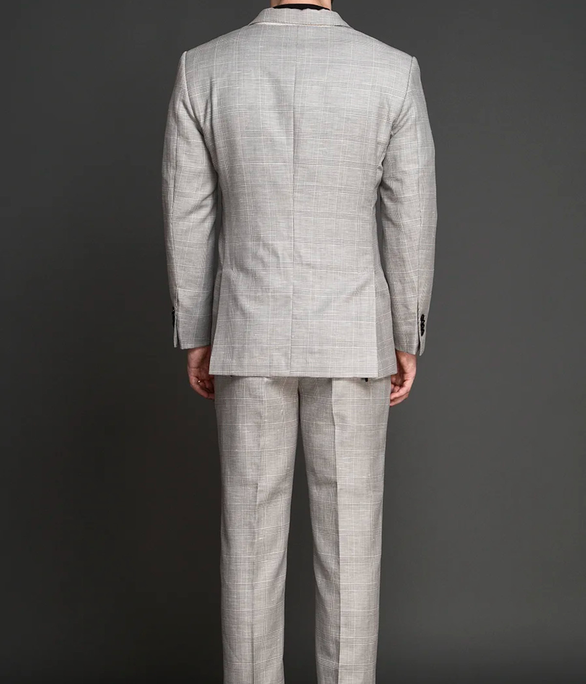 Oxford Grey Checks Suit- view-1