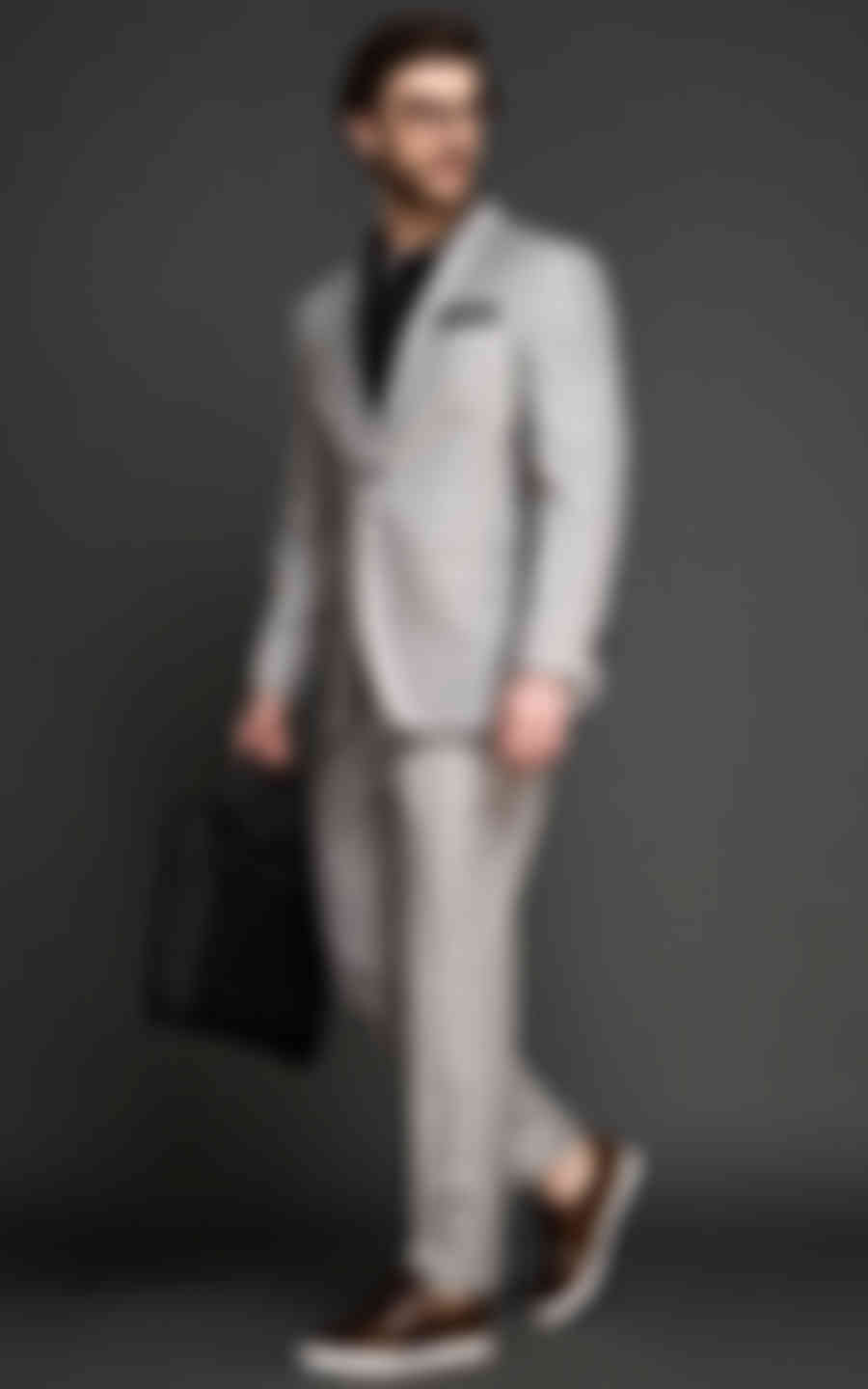 Oxford Grey Checks Suit
