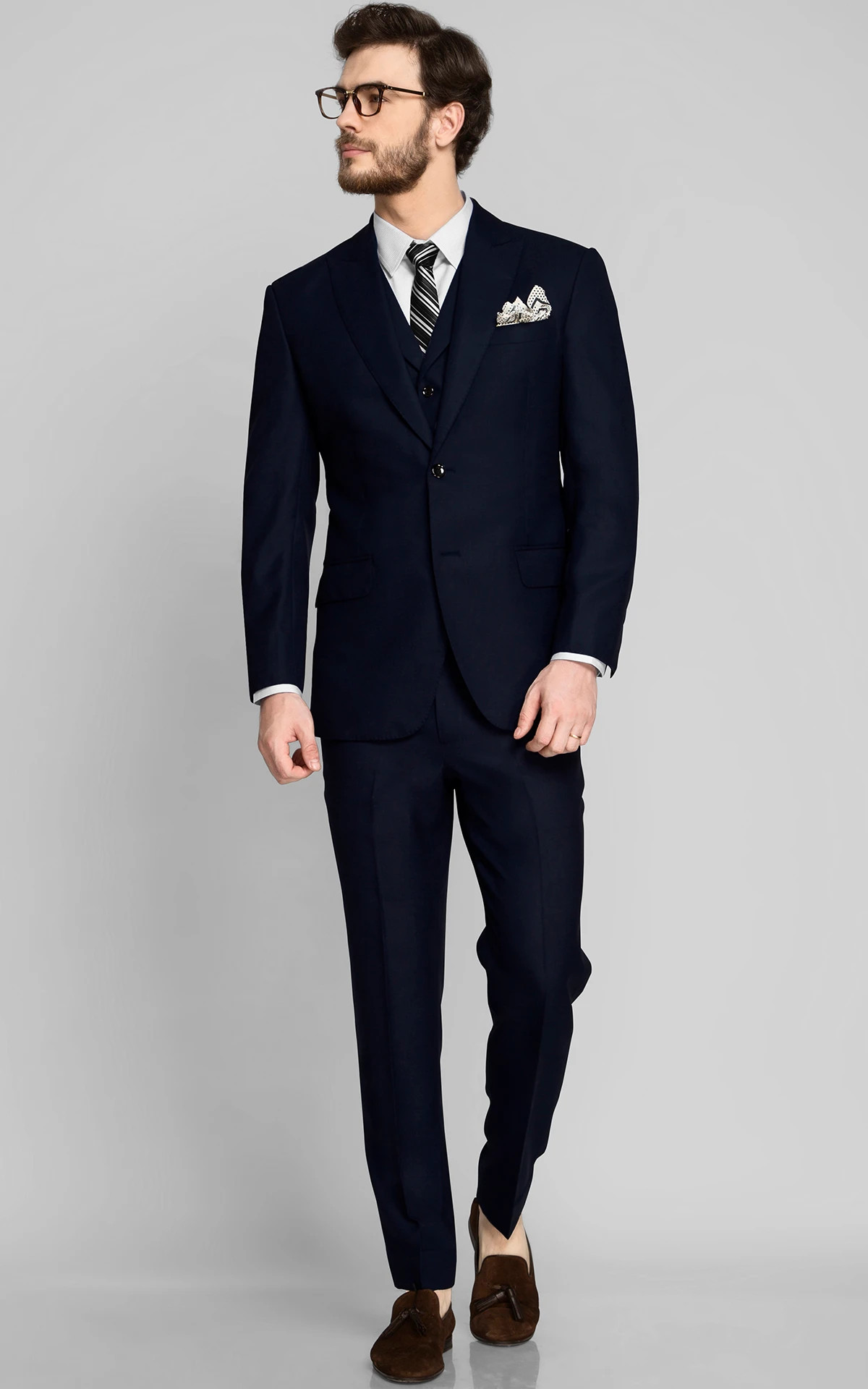 Classic Midnight Blue Suit