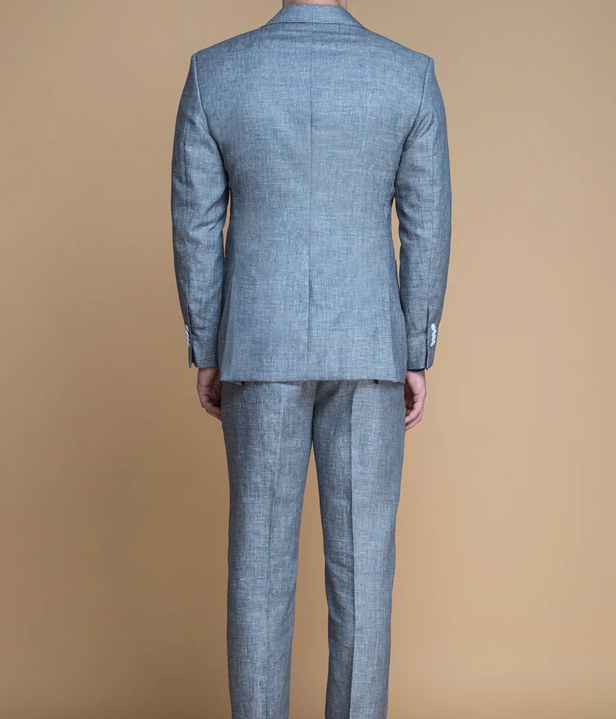 Viennese Grey Linen Suit- view-1