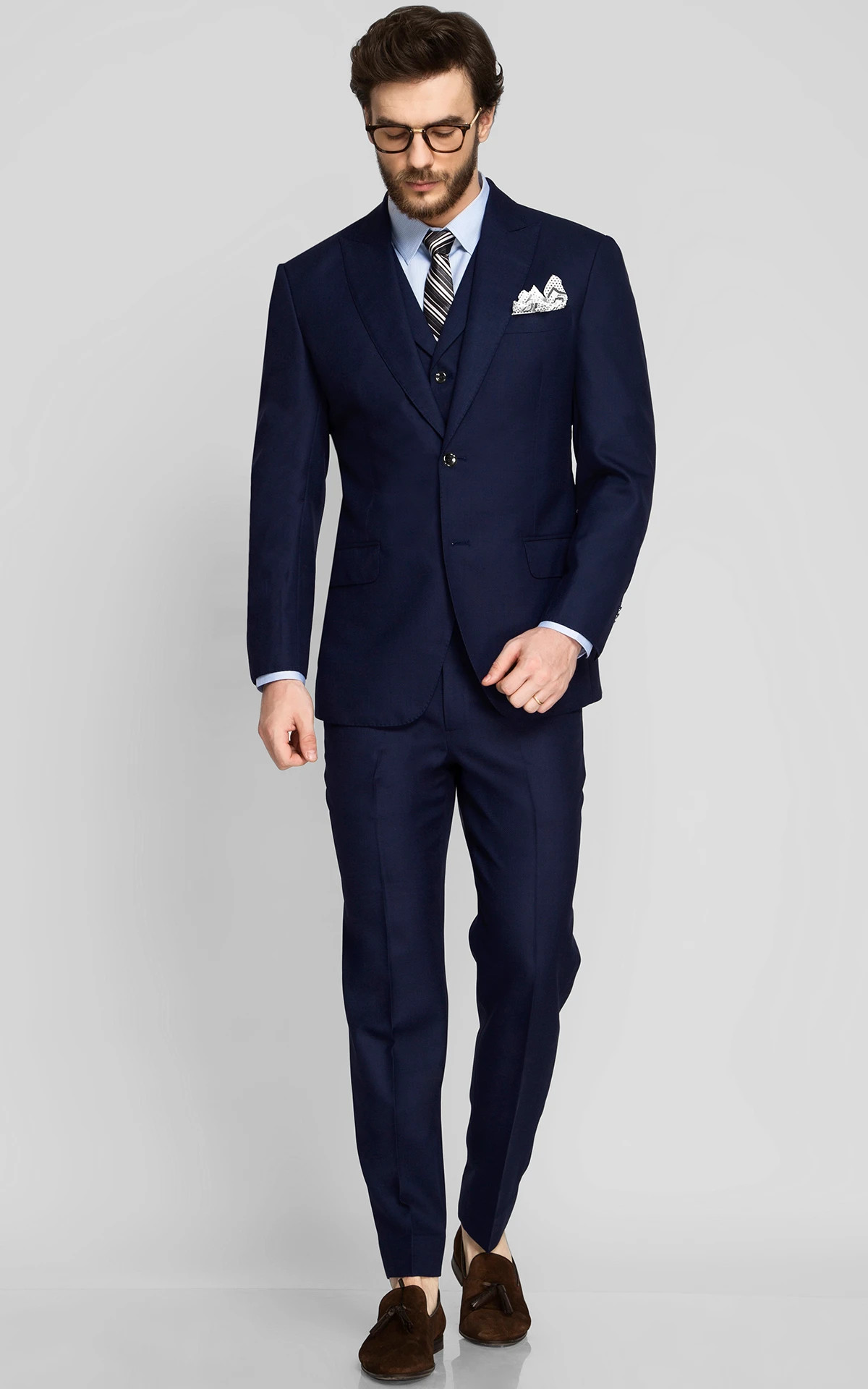 Newport Navy Blue Suit