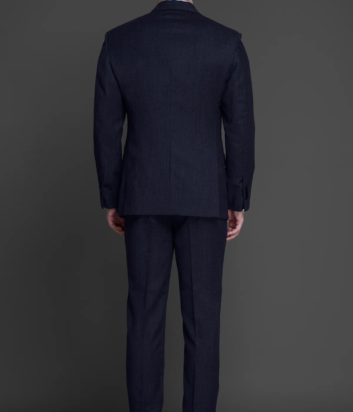 Piccadilly Midnight Blue Flannel Suit- view-1