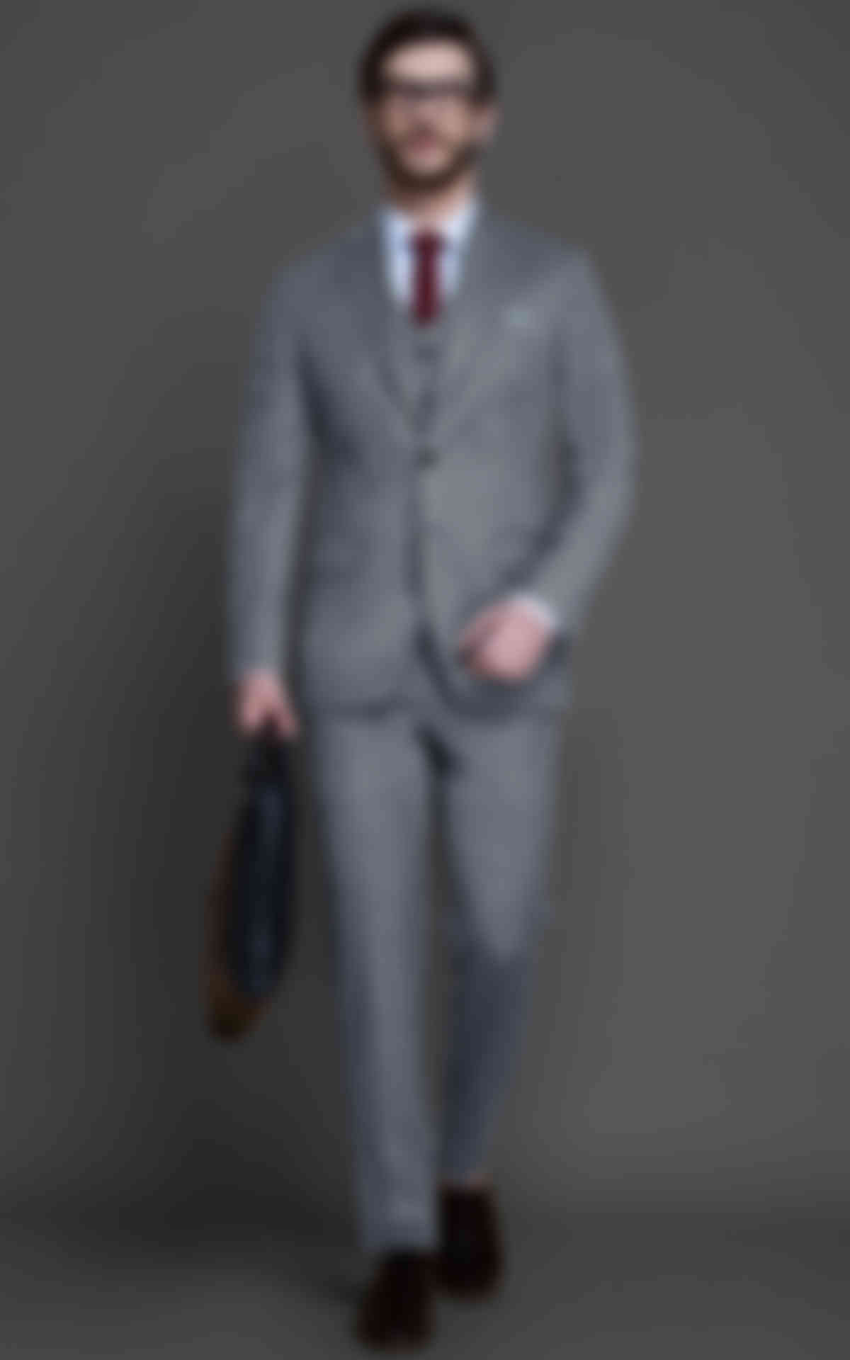 Highgate Grey Flannel Suit