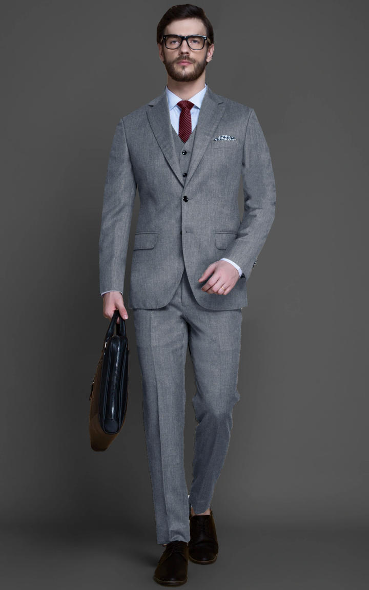 Highgate Grey Flannel Suit image