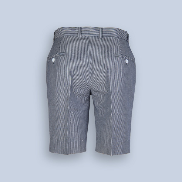 Coronado Grey Striped Shorts-mbview-2