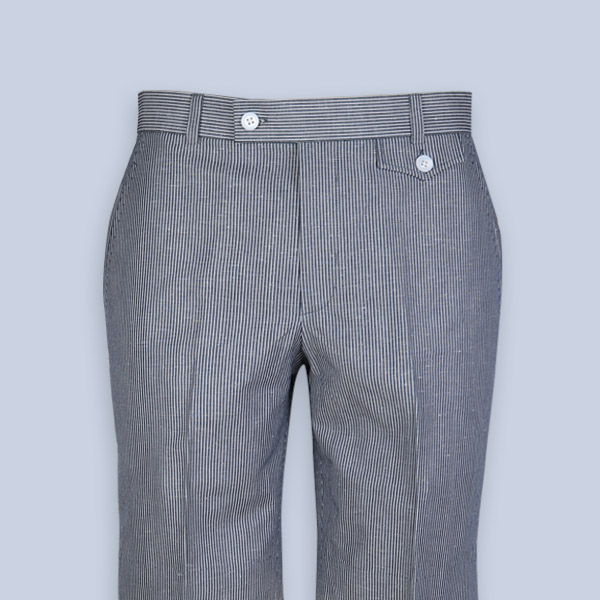 Coronado Grey Striped Shorts-mbview-3