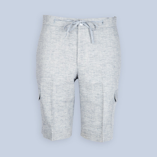 California Organic Jute Grey Shorts-mbview-1