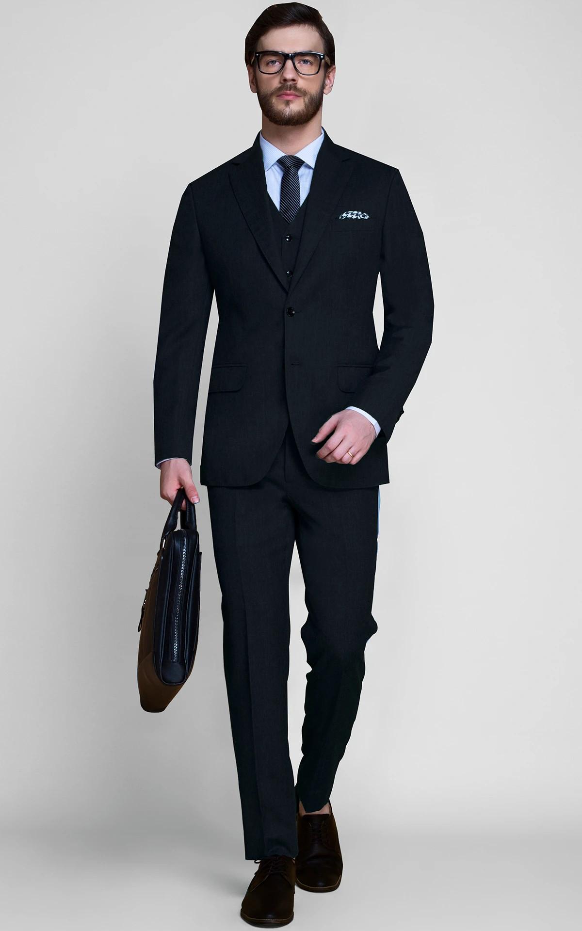 Charcoal Shark Custom Suit