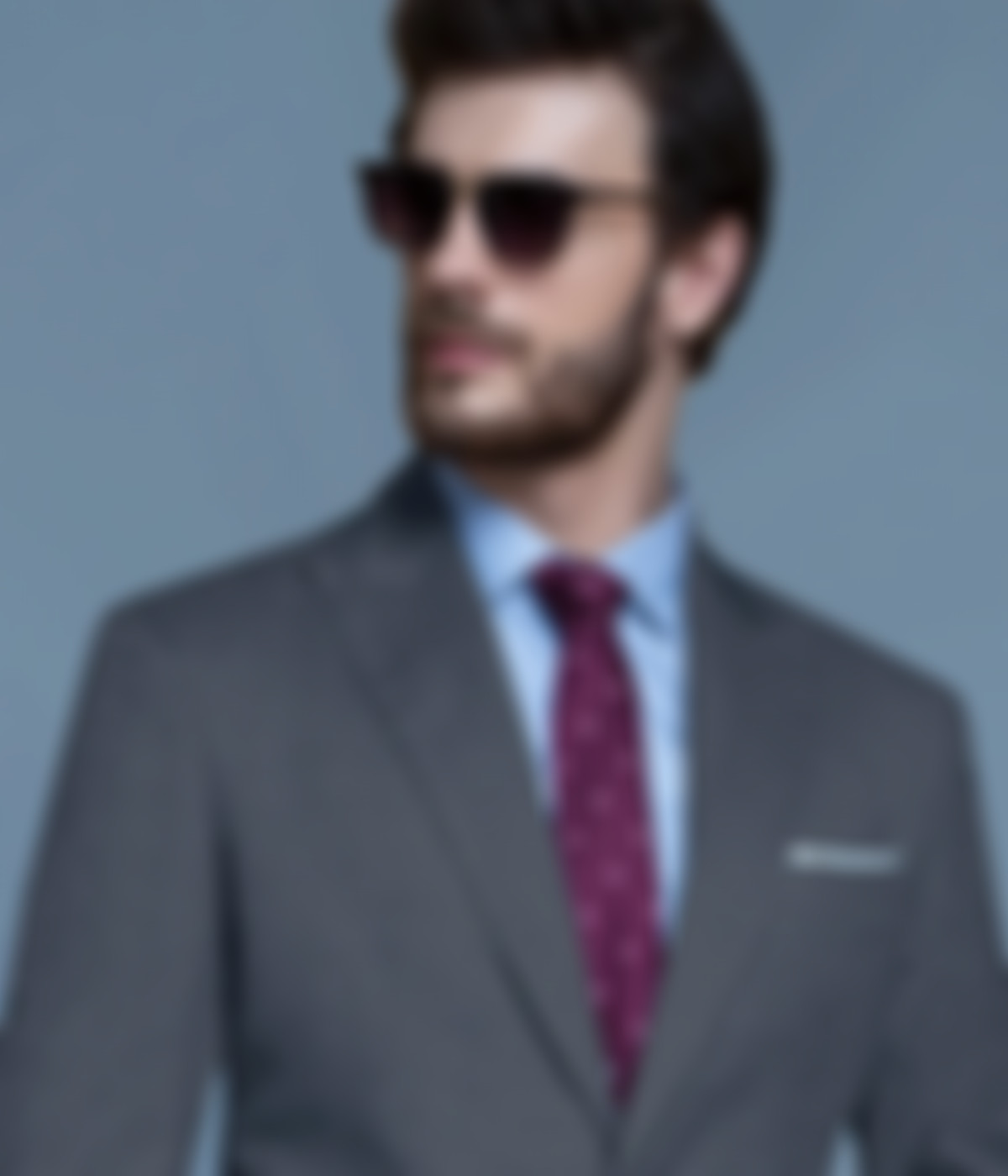 Gray Wool Custom Suit-1