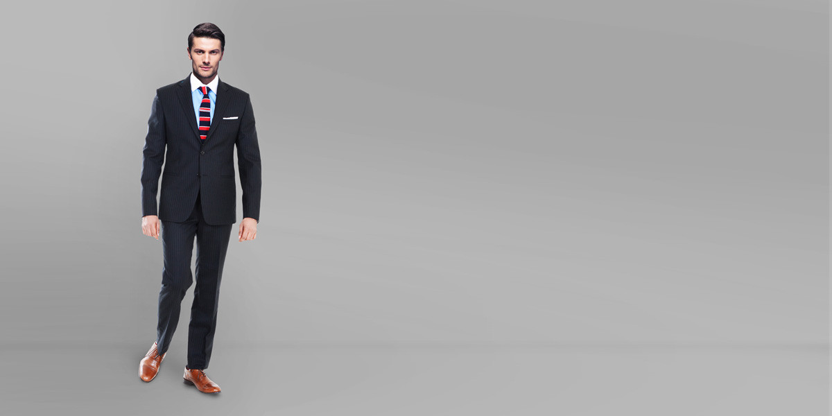 Black Stripe Custom Suit- view-1