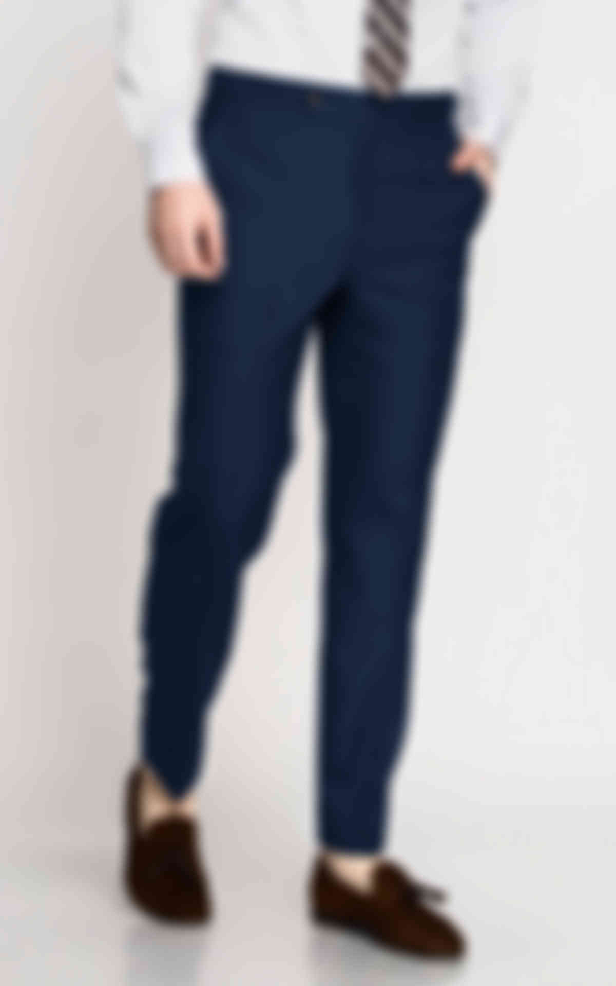 Turkish Blue Wool Pants