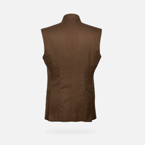 Earthy Brown Equestrian Polo Jacket-mbview-2
