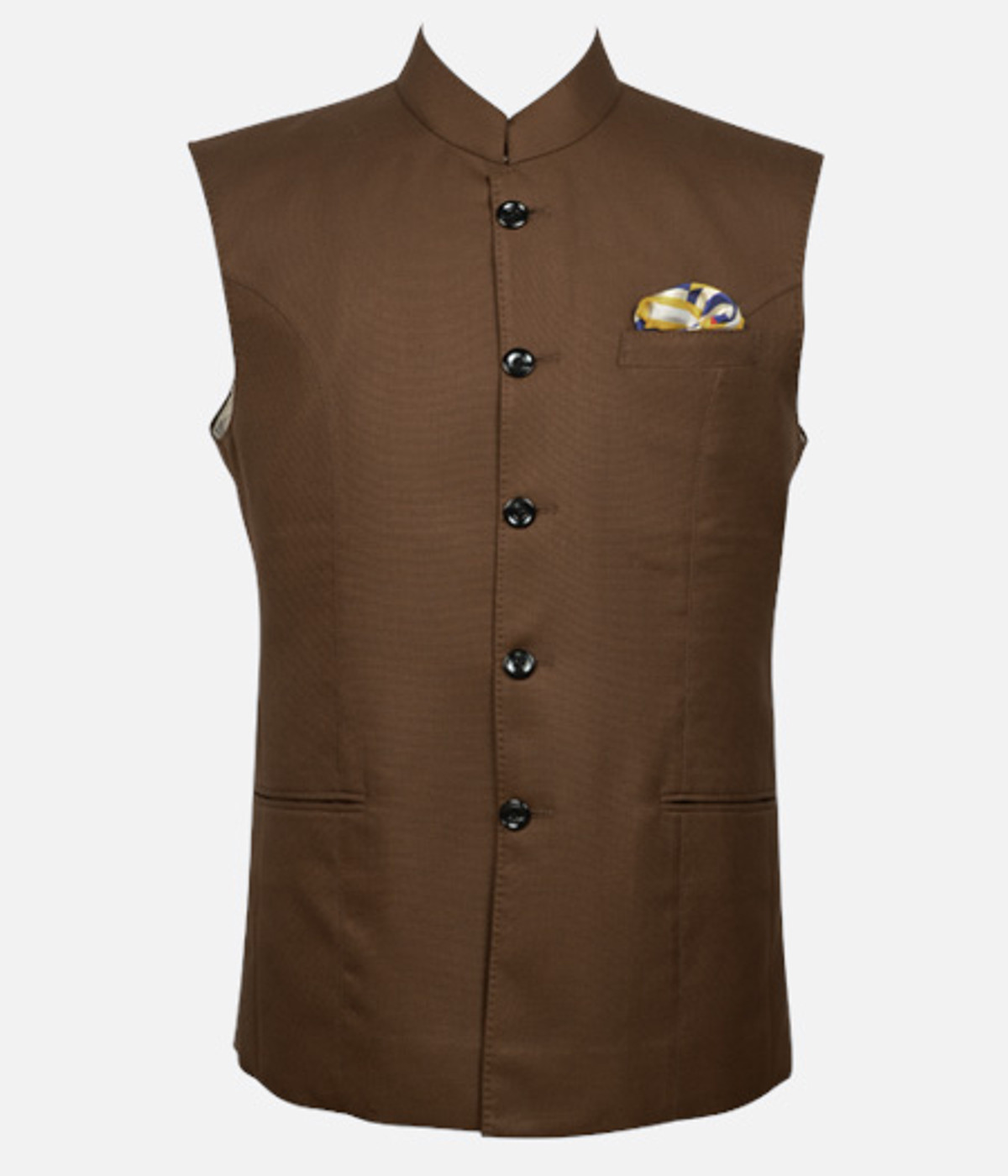 Earthy Brown Equestrian Polo Jacket- view-1