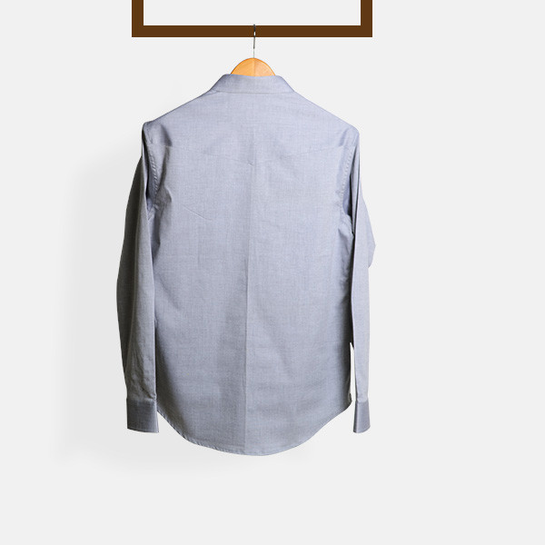 Giza Oxford Grey Shirt-mbview-2