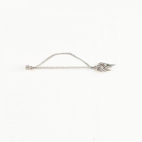Swan Silver-Tone Boutonniere Lapel Pin-mbview-main