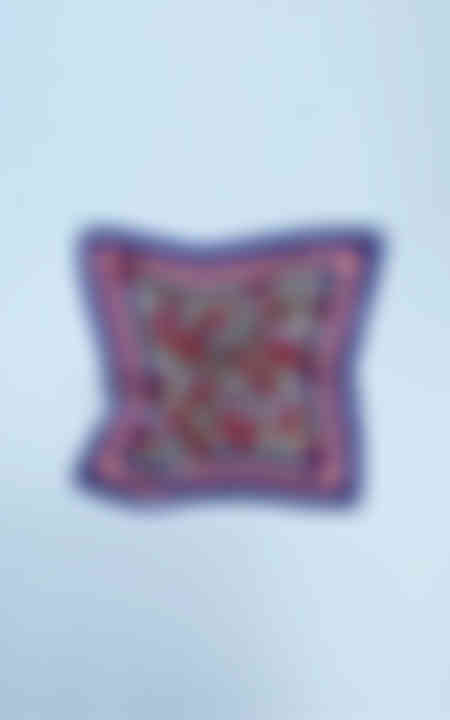 American Herringbone Silk Pocket Square