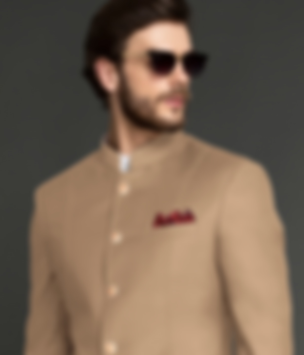 Sand Brown Jodhpuri Suit-1